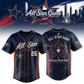 Milwaukee Brewers 2026 All-Star Game Navy Blue Baseball Jersey Brewers Merch Gift For Fans - Merchluma