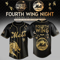 New York Mets X Fourth Wing Night 2026 Jersey NY Mets Merch Gifts For Baseball Lovers - Merchluma