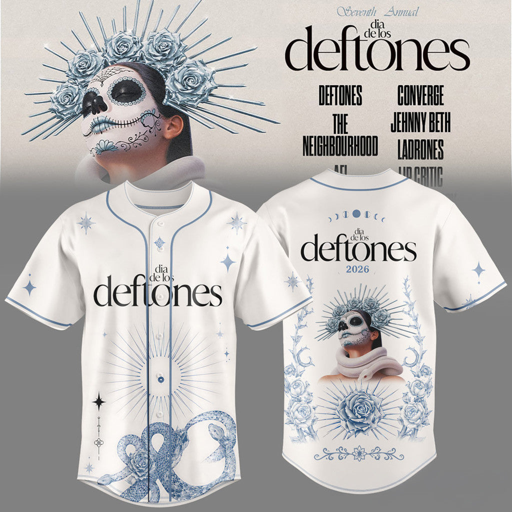 Dia De Los Deftones 2026 Jersey Dia De Los Deftones Merch Best Gift For Music Fans - Merchluma