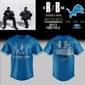 Detroit Lions Usher Raymond X Chris Brown 2026 The R&B Tour Baseball Jersey Detroit Lions Merch - Merchluma