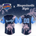 Custom Brooklyn Cyclones Margaritaville Night 2026 Jersey Brooklyn Cyclones Merch Fan Gifts - Merchluma
