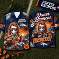 Denver Broncos 2026 Mascot Beach Vibes Summer Hawaiian Shirt Broncos Merch Gift For Fathers - Merchluma