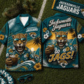Jacksonville Jaguars 2026 Mascot Beach Vibes Summer Hawaiian Shirt Jaguars Merch Gift For Him - Merchluma