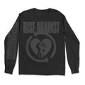 Rise Against Merch 2026 Blurred HeartFist Long Sleeve Shirt Gifts For Rock Music Lovers - Merchluma