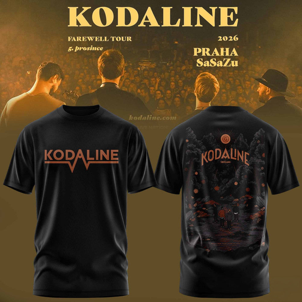 Kodaline Farewell Tour 2026 Vintage T-Shirt Kodaline Merch Best Gift For Rock Band Fans - Merchluma
