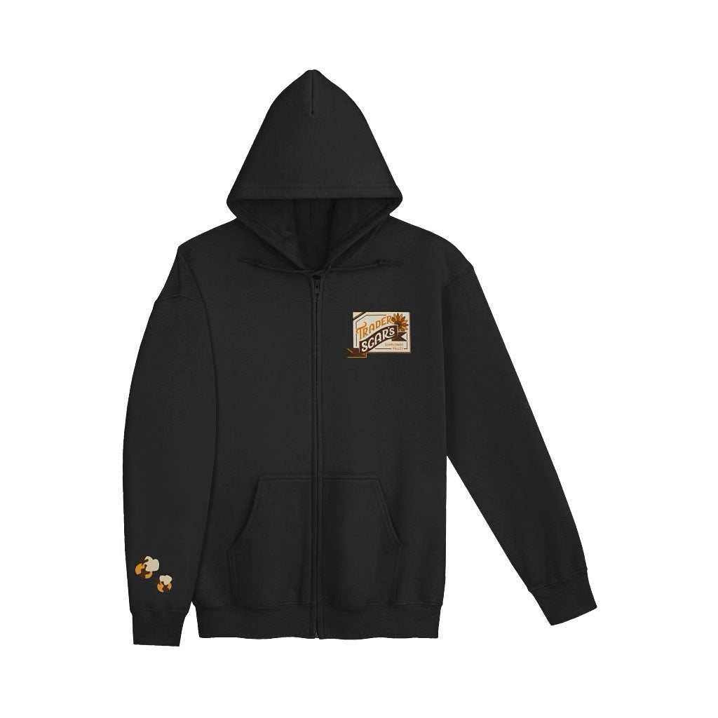 GoodTimesWithScar Merch 2026 Trader Scar's Zip Hoodie Black Birthday Ideas For BFF - Merchluma