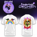 Dan And Phil Announce Hard Launch World Tour Rainbow T-Shirt 2026 Dan And Phil Merch White - Merchluma