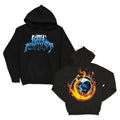 Rise Against Merch 2026 Flamed Heartfist Hoodie Black Gift For Rock Band Fans - Merchluma
