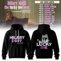 Hilary Duff The Lucky Me Tour 2026 Hoodie Hilary Duff Merch Signed Presents For Music Lovers - Merchluma