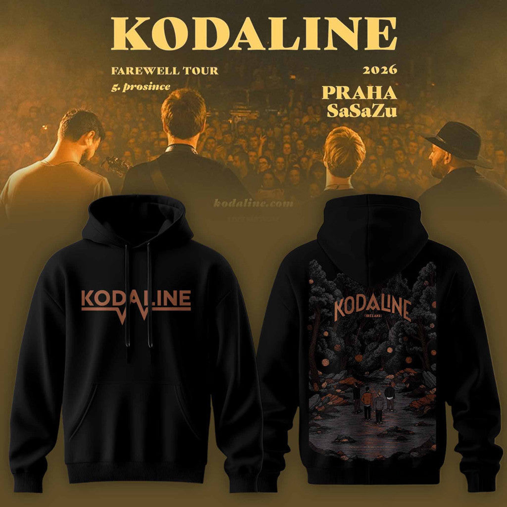 Kodaline Farewell Tour 2026 Vintage Hoodie Kodaline Merch Gifts For A Rock Music Lover - Merchluma