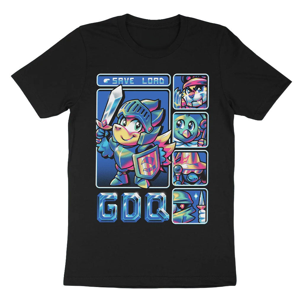 Games Done Quick Merch 2026 GDQ Quick Quest T-Shirt Save Load Shirt Gift For Game Lovers - Merchluma