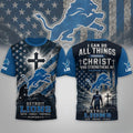 Detroit Lions Faith Family Football Shirt 2026 Detroit Lions Merch Gifts Ideas For Christian - Merchluma