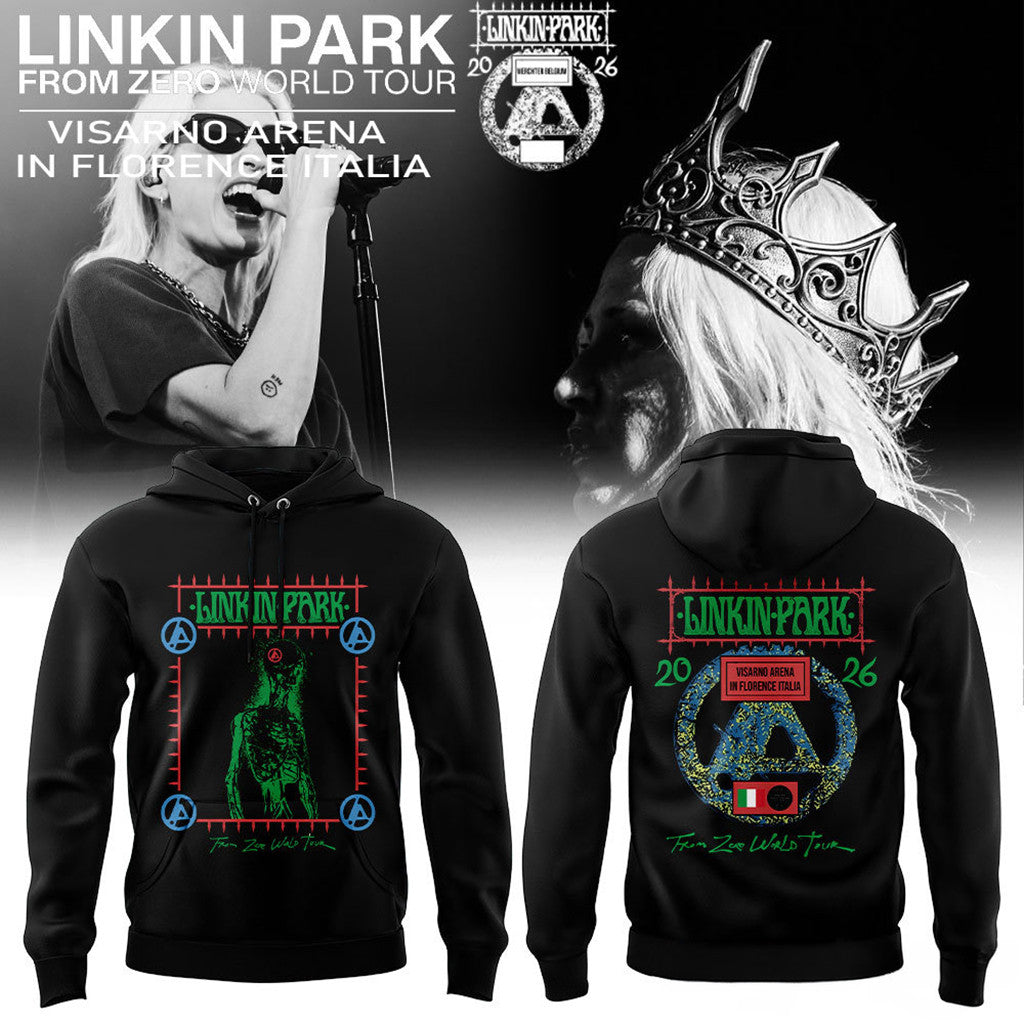 Linkin Park From Zero World Tour 2026 At Visarno Arena Hoodie Linkin Park Merch Gift For Fans - Merchluma