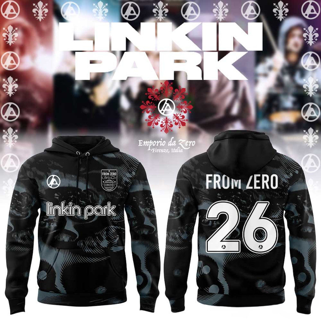 Linkin Park From Zero World Tour 2026 Collection Hoodie Linkin Park Merch Rock Fan Gifts - Merchluma