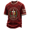 Kappa Alpha Psi Fraternity Crimson T-Shirt KAP Merch 2026 Special Present For Him - Merchluma