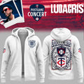 Minnesota Twins X Ludacris Zip Hoodie 2026 Twins Postgame Concert Ludacris Merch Fan Gifts - Merchluma