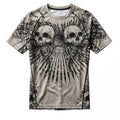 My Babysitter's A Vampire Gord Skull Compression Shirt Rash Guard Gifts For Brothers - Merchluma