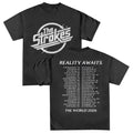 The Strokes Merch Reality Awaits 2026 Tour T-Shirt The Strokes Tour Merch Gift For Rock Fans - Merchluma
