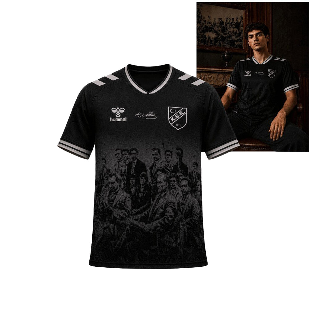 Karsiyaka Sk Ataturk 100Th Anniversary Soccer Jersey 1926 2026 Good Gifts For Boyfriend - Merchluma