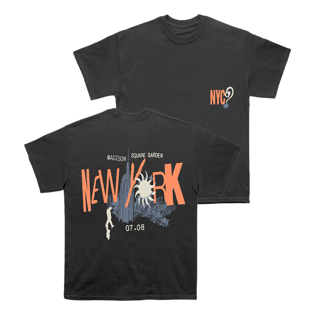 Louis Tomlinson Merch 2026 HDWGH MSG New York T-Shirt Louis Tomlinson Tour Merch Gift For Fans - Merchluma