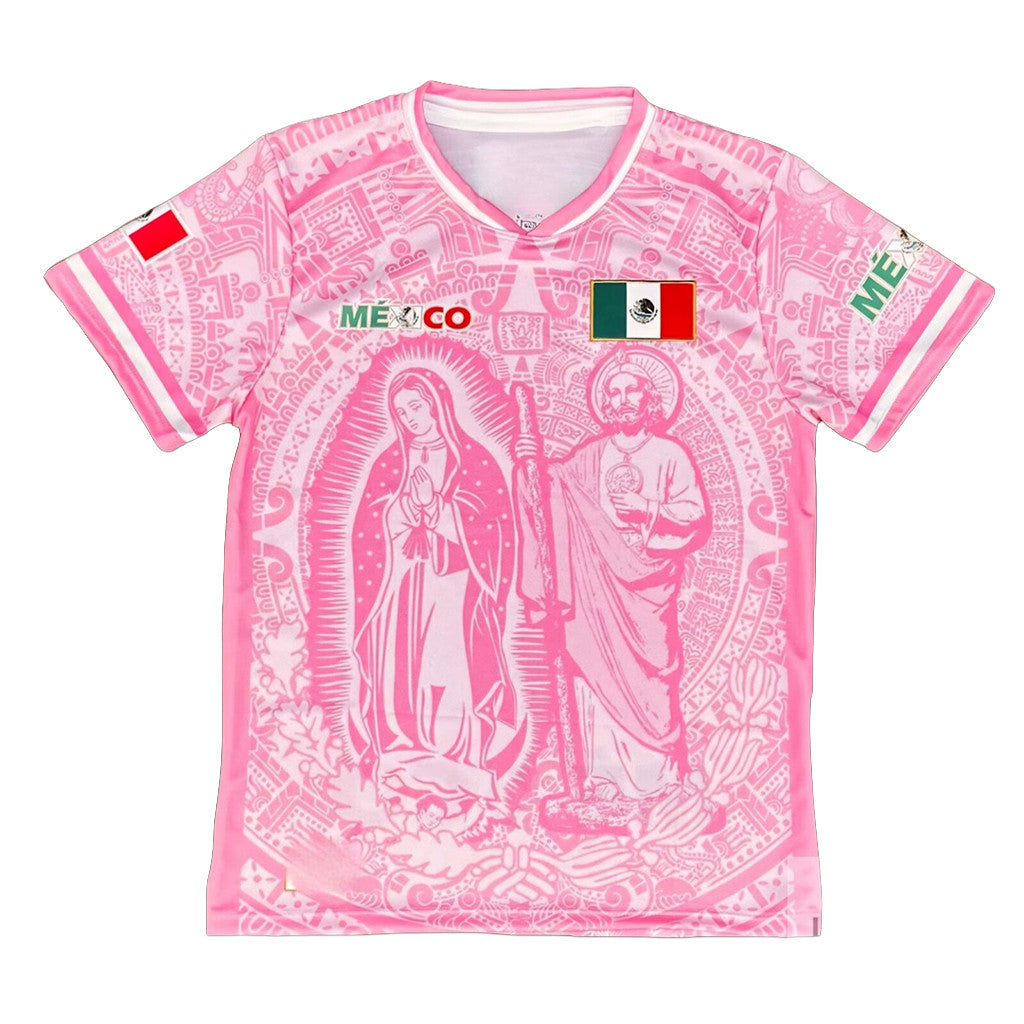 Virgin Mary And Saint Jude Mexico Soccer Football Jersey Shirt Best Gifts For Him - Merchluma