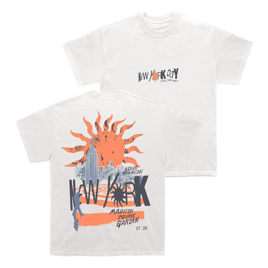 Louis Tomlinson Merch 2026 HDWGH MSG New York T-Shirt Louis Tomlinson Tour Merch - Merchluma