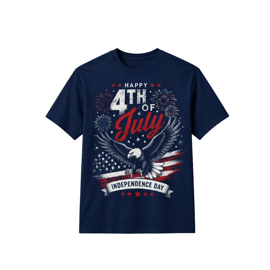 Happy 4Th Of July Eagle Shirt 2026 USA Happy Independence Day Clothing Patriotic Gifts - Merchluma
