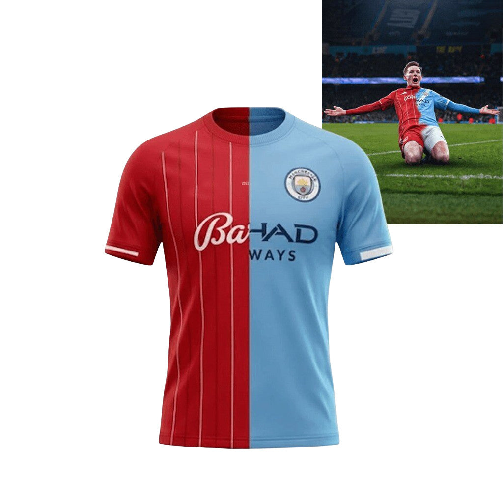 Manchester City World Cup 2026 Jersey De Bruyne Split Shirt Best Gift For Football Fans - Merchluma