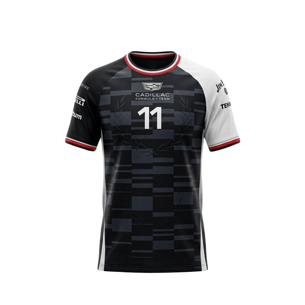 George Russell Cadillac Formula 1 Team Racing Jersey Number 11 Jersey Shirt Gift For Dad - Merchluma
