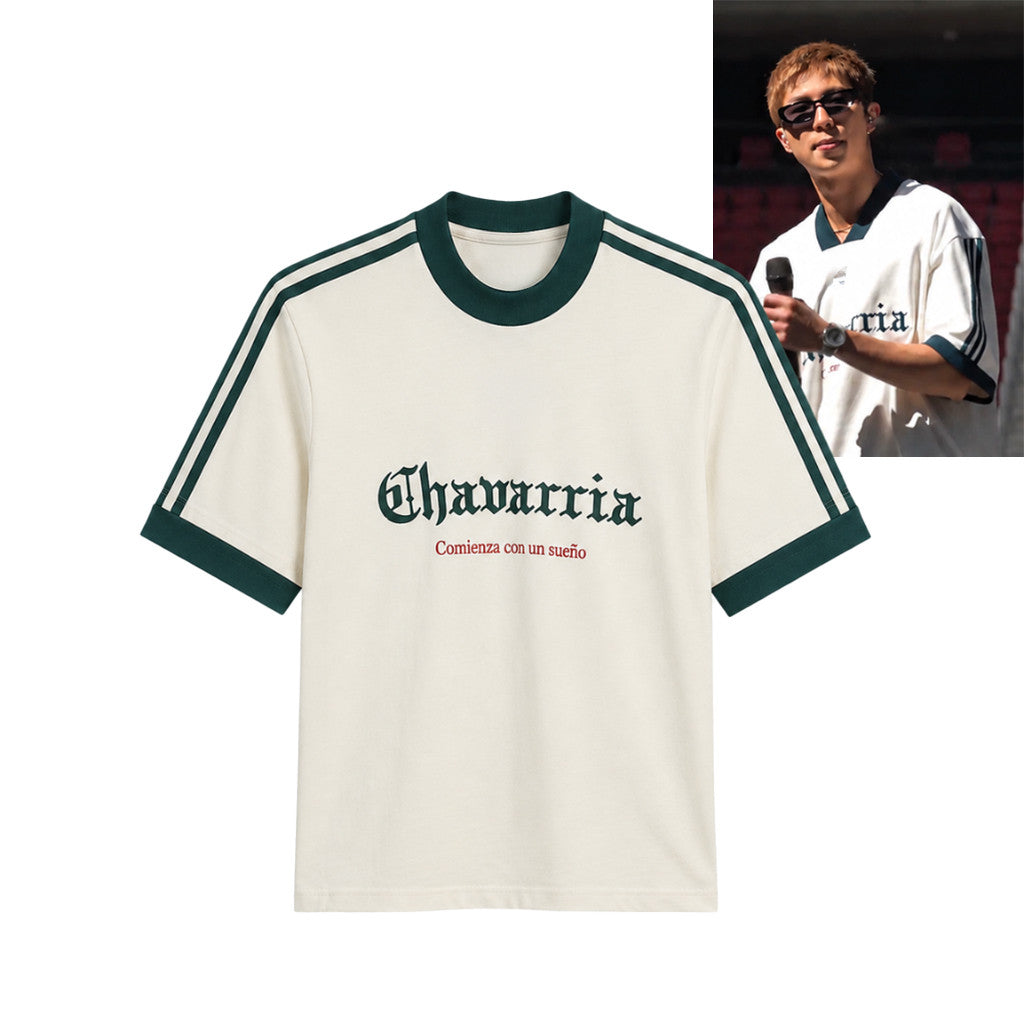 Namjoon BTS X Mexico Chavarria Jersey Shirt World Cup 2026 Merch Gifts For Friends - Merchluma