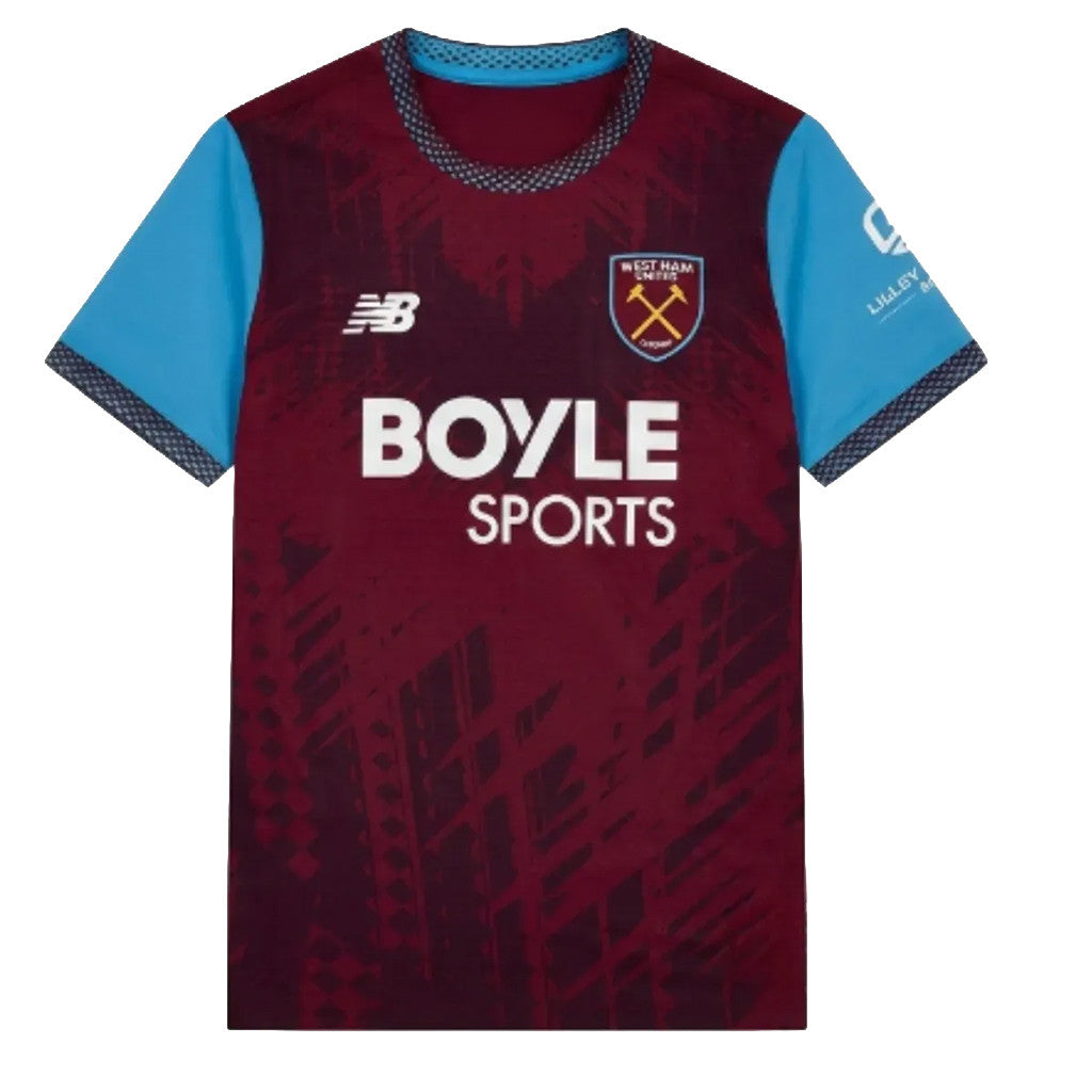 NB West Ham 2026 2027 Home Football Kit Soccer Jersey Shirt Best Gifts For Brothers - Merchluma