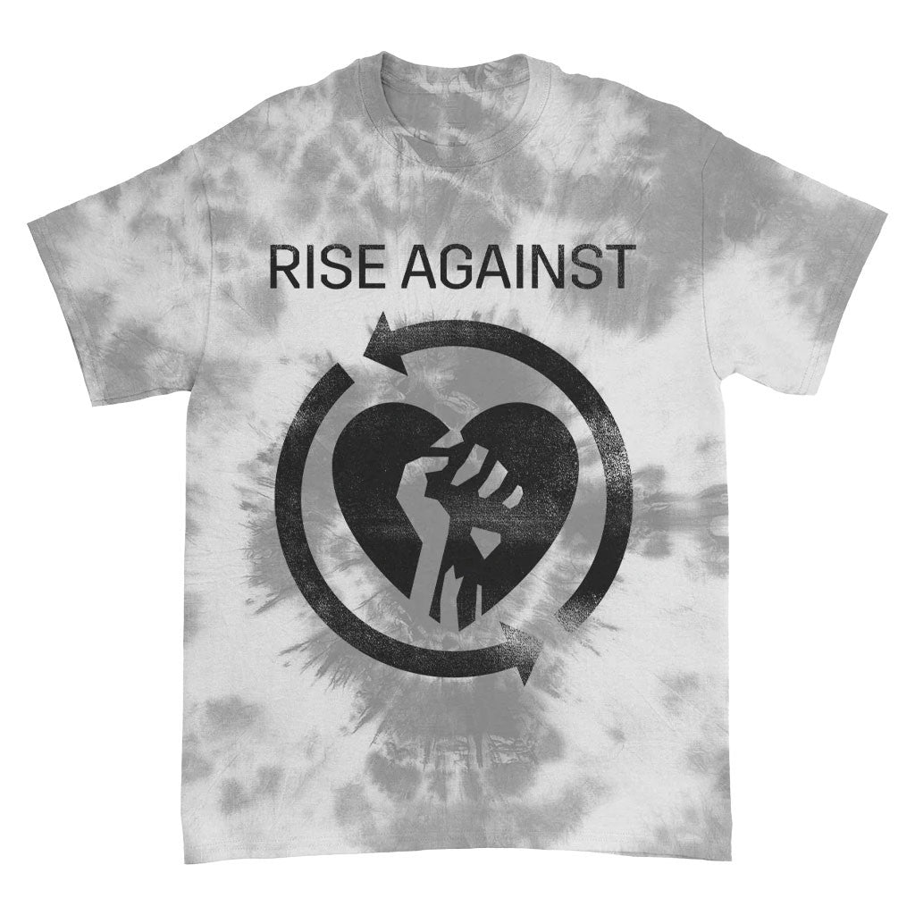 Rise Against Merch 2026 Logo Tie Dye T-Shirt Rise Against Shirt Gift For Rock Band Fans - Merchluma