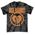Rise Against Merch 2026 Blurred HeartFist Tie Dye T-Shirt Cool Gifts For Rock Lovers - Merchluma
