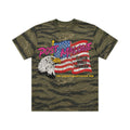 Post Malone Merch 2026 America's 250th Birthday Tiger Camo Shirt PM Big Ass Stadium Tour Merch - Merchluma