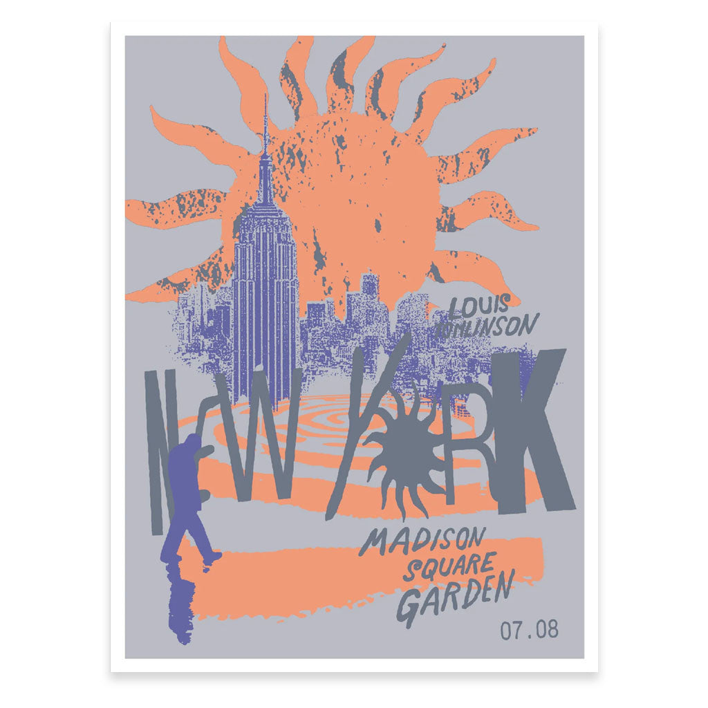 Louis Tomlinson Merch Tour 2026 HDWGH MSG New York Poster Gifts For Music Lovers Decor - Merchluma