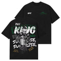 UFC Merch 2026 Conor McGregor King T-Shirt The King Is Back Shirt Conor McGregor Merch Black - Merchluma