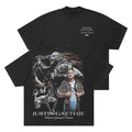 UFC Merch 2026 Justin Gaethje Year Of The Patriot T-Shirt Justin Gaethje Merch Signed - Merchluma