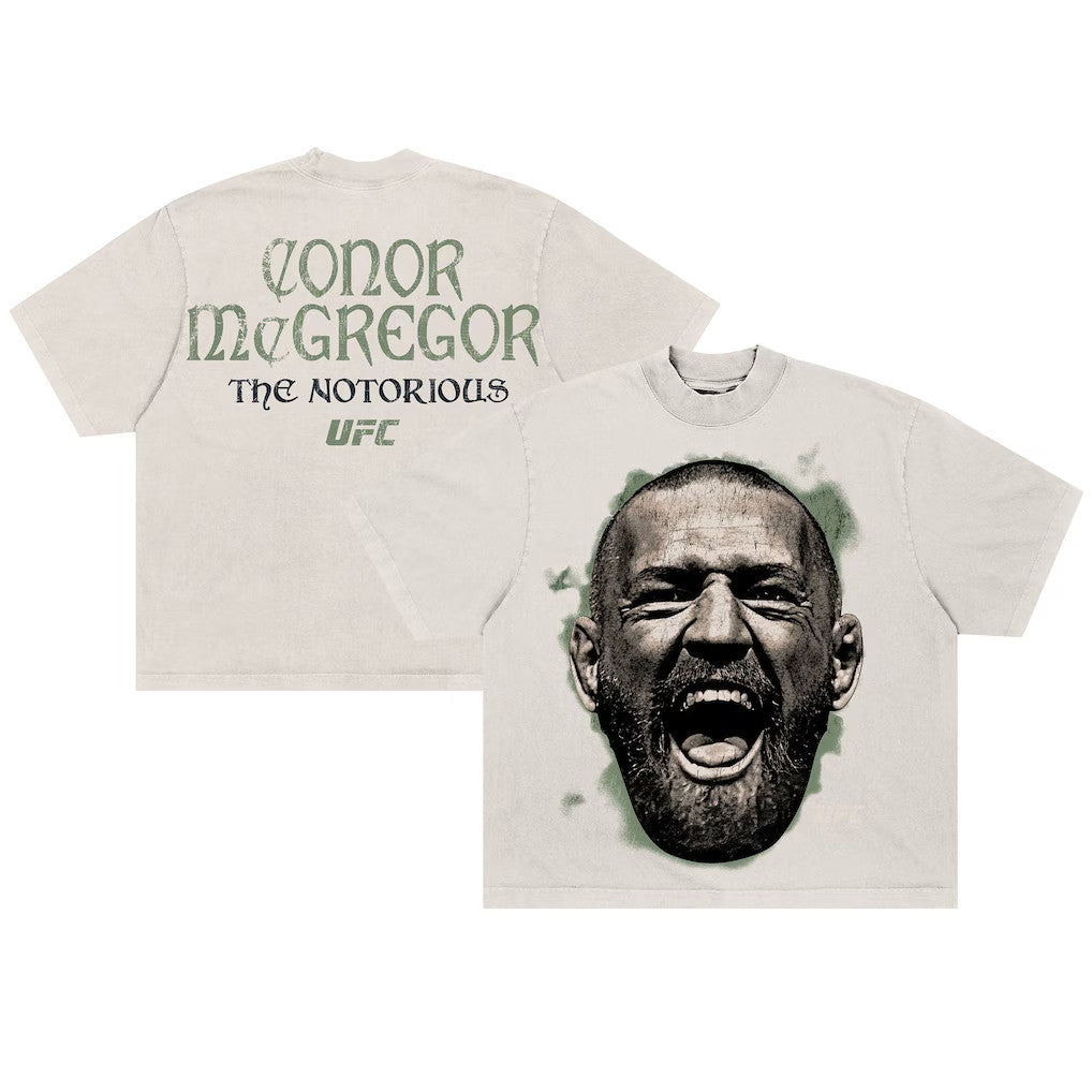UFC Merch 2026 Conor McGregor Takeover T-Shirt The Notorious Conor McGregor Shirt Fan Gear - Merchluma