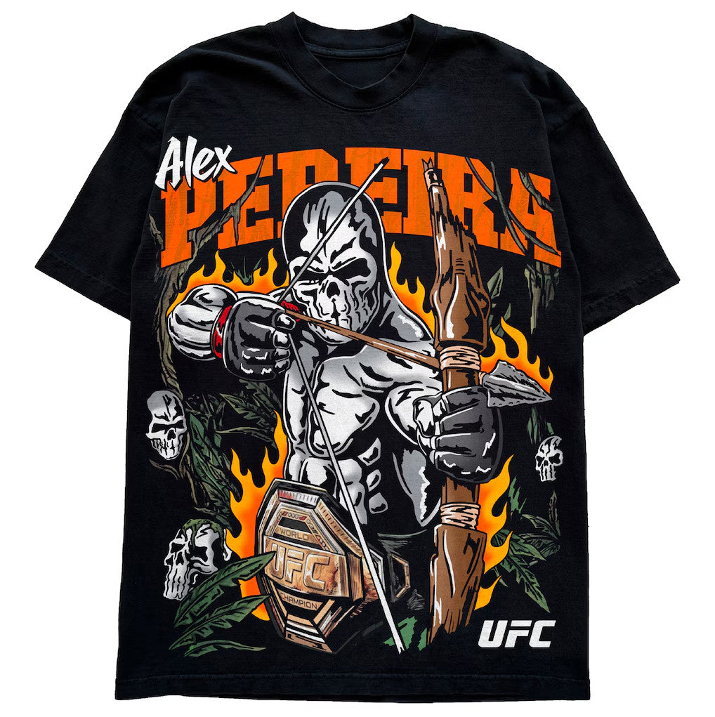 UFC Merch 2026 Warren Lotas Black Alex Pereira Poatan T-Shirt Alex Pereira Merch MMA Fan Gifts - Merchluma