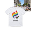 Apple Pride T-Shirt Rainbow Logo Shirt 2026 Best Gifts For Friends - Merchluma