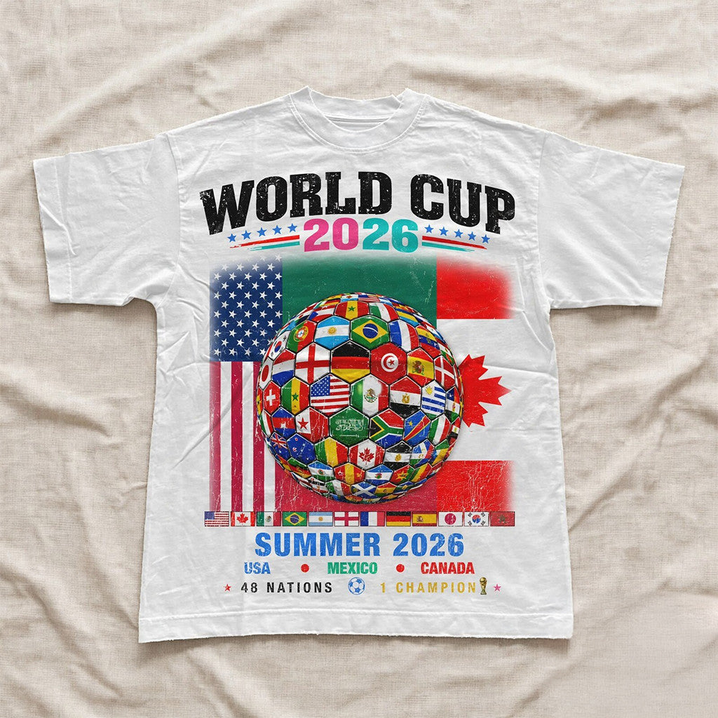FIFA World Cup Summer 2026 All Teams Shirt Game Day T-Shirt Gifts For Soccer Lovers - Merchluma