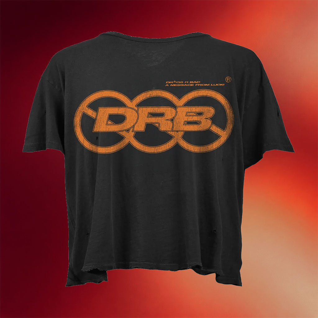 Lucki Merch Lucki Vault 2026 DRB Cropped Orange Gifts Ideas For Besties - Merchluma