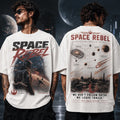 Space Rebel Galactic Outlaw Freedom Is My Coordinate T-Shirt Space Rebel Shirt Him Gifts - Merchluma