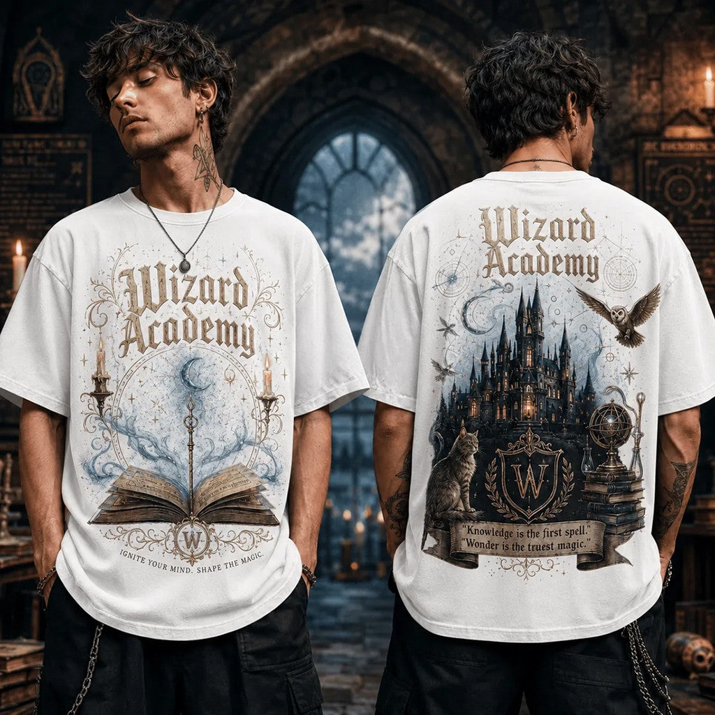 Wizard Academy Magic Castle T-Shirt Wizard Academy Merch Gifts For Brother - Merchluma