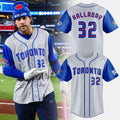 Roy Halladay #32 Toronto Blue Jays Baseball Jersey Jays Merch Gifts For Baseball Fans - Merchluma