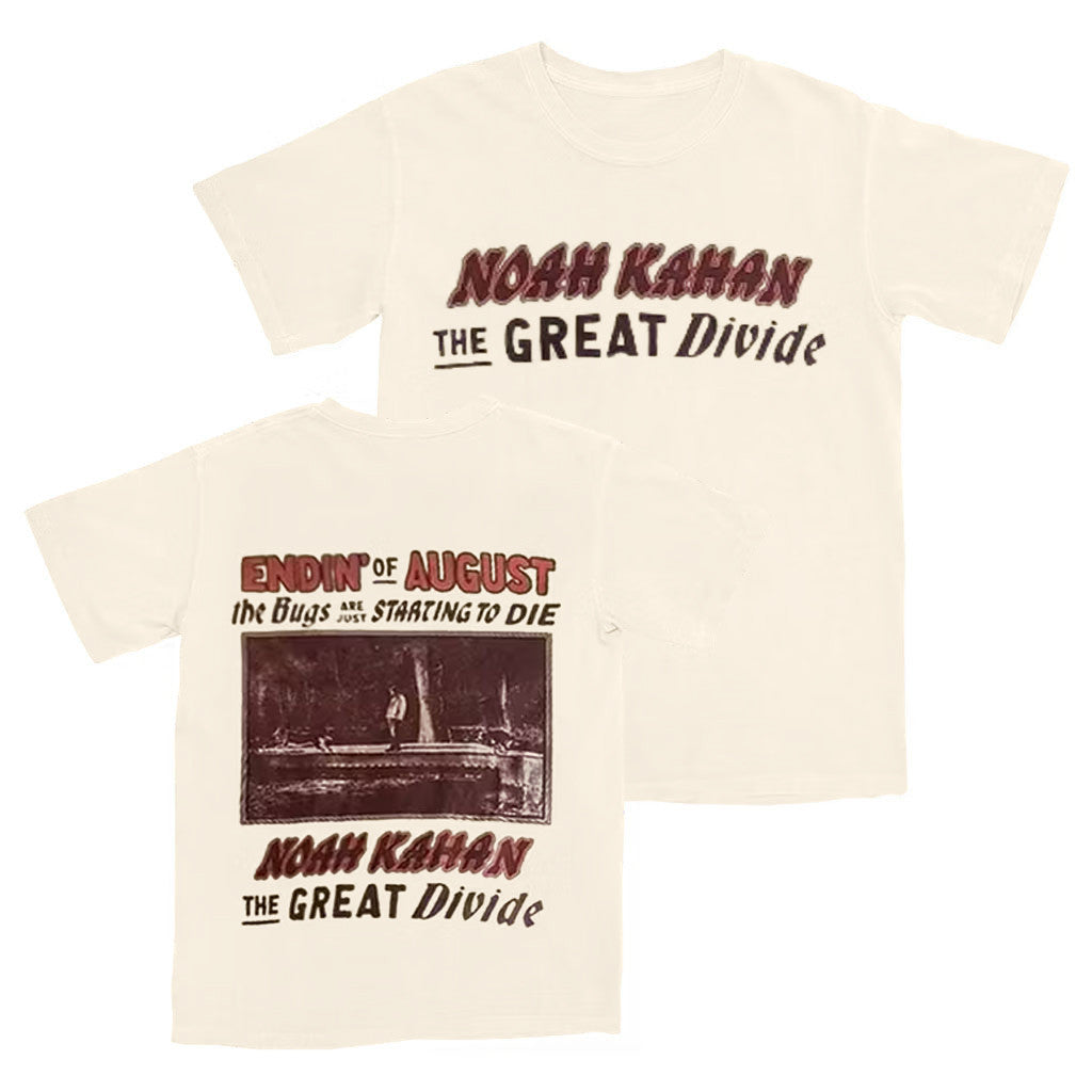 Noah Kahan Merch 2026 Noah Kahan The Great Divide Tour '26 T-Shirt Gifts For Music Fans - Merchluma