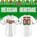 Personalized Tampa Bay Rays x Mexican Night 2026 World Cup Baseball Jersey Rays Merch Fan Gear - Merchluma