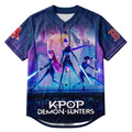 Personalized K-Pop Demon Hunters X Boston Red Sox Baseball Jersey Gifts For Baseball Fans - Merchluma