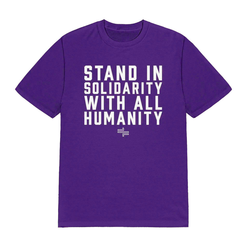 Thrice Merch 2026 Stand In Solidarity With All Humanity T-Shirt Gifts For My Sisters - Merchluma
