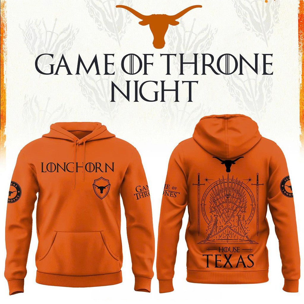 Texas Longhorns 2026 House Of The Dragons Night Hoodie Texas Longhorns Merch Gifts For Fans - Merchluma